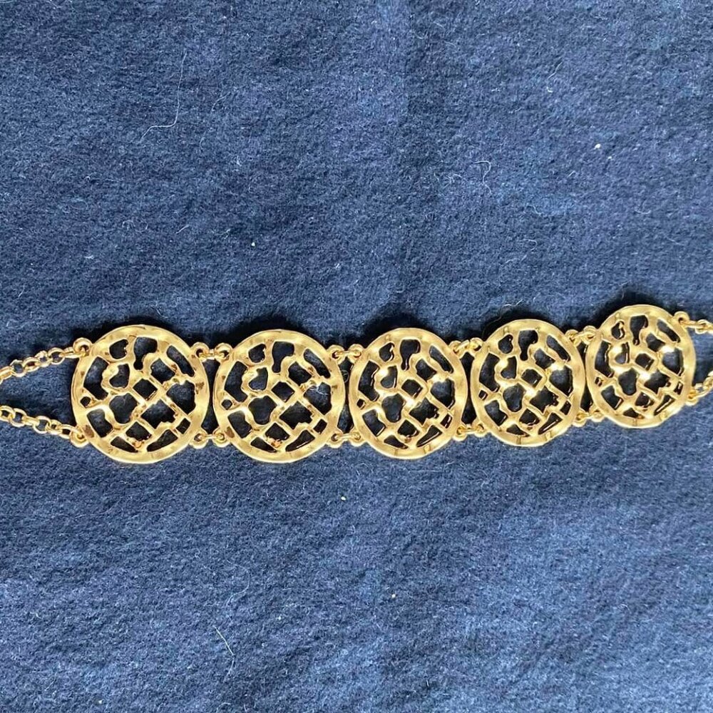 Brooks Brothers Gol Co. Medallion Bracelet "NEW"